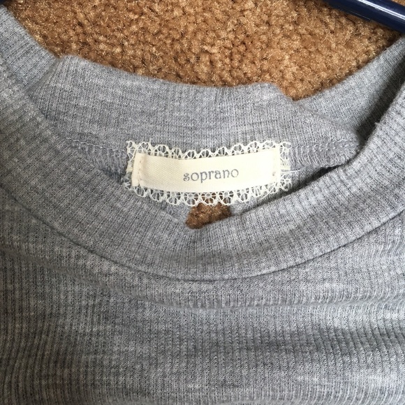 GRAY T-SHIRT DRESS - Picture 4 of 4